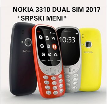 Nokia 3310 Dual Sim (2017) Srpski meni!