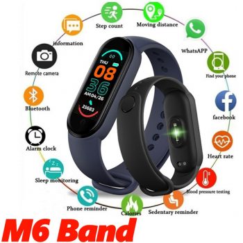 Smart Fitnes narukvica M6 smart fitness watch model 2021